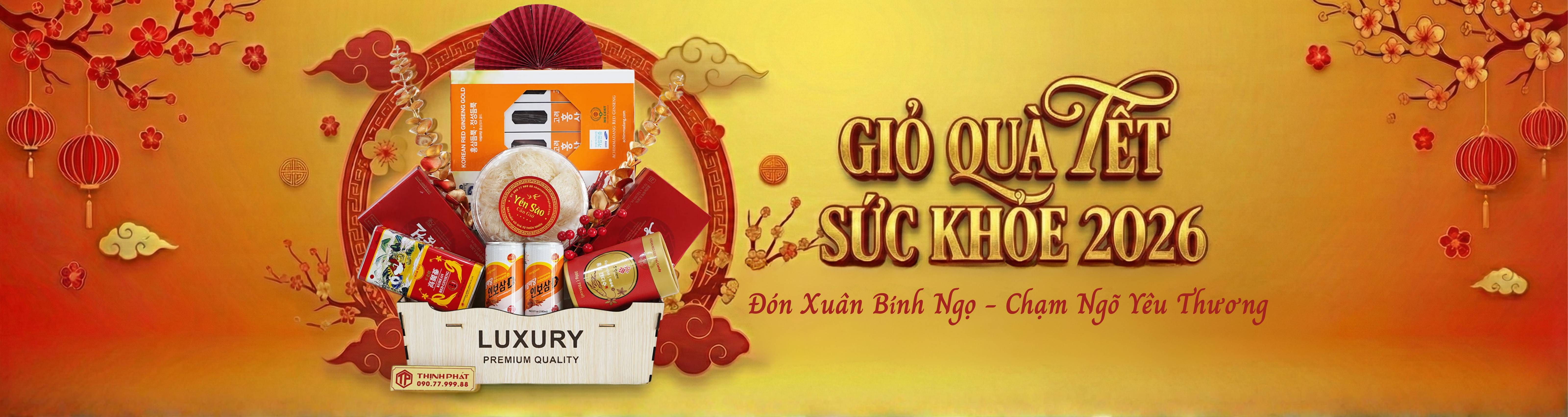 Giỏ Quà Tết Sức Khỏe 2026