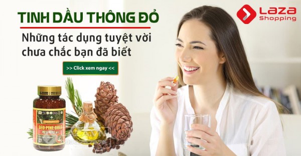 Bất ngờ trước những tác dụng ít người biết của tinh dầu thông đỏ
