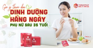 Gợi ý thực đơn dinh dưỡng hằng ngày cho phụ nữ sau tuổi 35