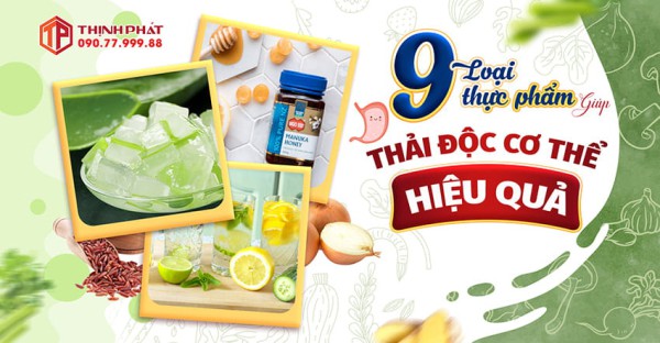 9 loại thực phẩm trong nhà bếp giúp thải độc cơ thể hiệu quả