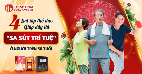 4 bài tập thể dục giúp đẩy lùi sa sút trí tuệ ở người trên 50 tuổi