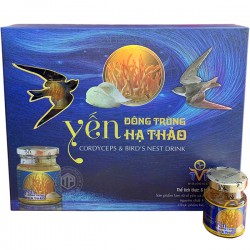 Yến đông trùng hạ thảo không đường hộp 6 lọ