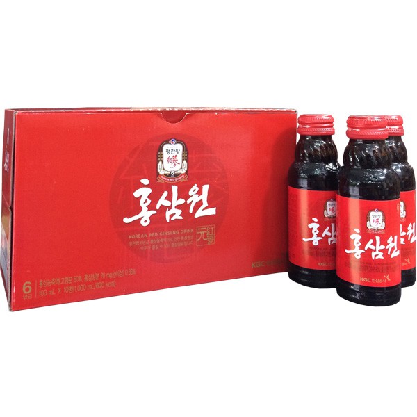 Nước hồng sâm Won cao cấp KGC hộp 10 chai