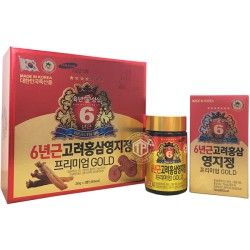 Cao hồng sâm linh chi Hàn Quốc Taewoong hộp 2 lọ x 240g