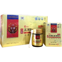 Cao hồng sâm Hàn Quốc hãng Dongwon nguyên chất 100% hộp 3 lọ x 50g