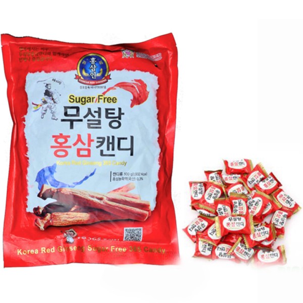 Kẹo hồng sâm Hàn Quốc không đường 365 500g