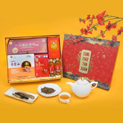 Hộp Quà Xuân Bách Lộc - Set 07 - Hộp quà tặng tết cao cấp Xuân 2026