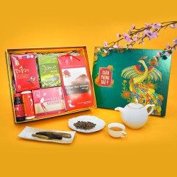 Hộp Quà Xuân Vạn Phúc - Set 01 - Hộp quà tặng tết cao cấp Xuân 2026