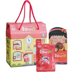 Nước hồng sâm cho trẻ em từ 6 tuổi chính hãng Hàn Quốc KGC hộp 28 gói x 30ml