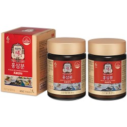 Bột hồng sâm Chính phủ Hàn Quốc KGC Jung Kwan Jang hộp 2 lọ x 90g