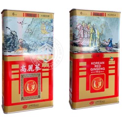 Hồng sâm củ khô hộp thiếc KGS 150g Chính hãng Hàn Quốc