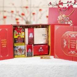 Hộp Quà Xuân Trường Thọ - Set 52 - Hộp quà tặng tết cao cấp Xuân 2026