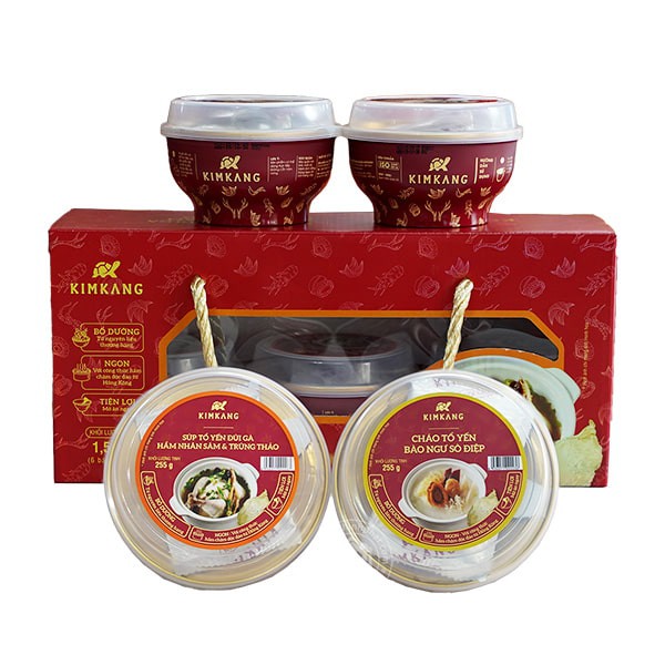 Hộp 6 chén mix 2 loại mỗi loại 3 chén