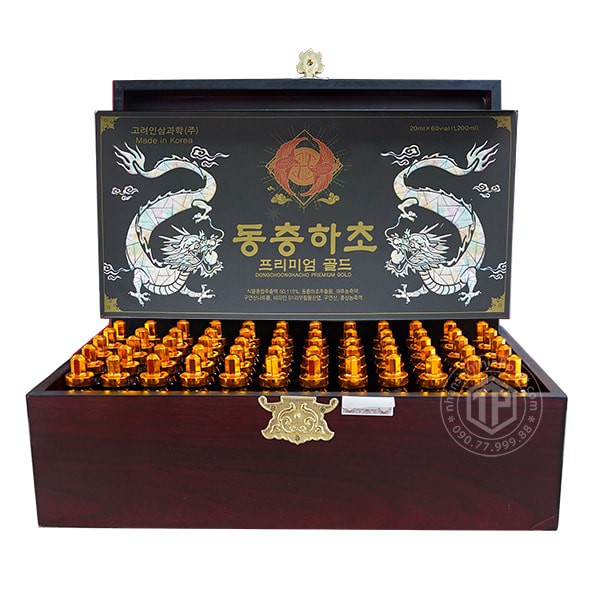 Nước đông trùng hạ thảo Hàn Quốc 60 ống chính hãng
