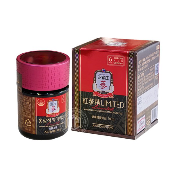 Cao địa sâm Chính phủ Hàn Quốc tinh chất cao hồng sâm Jung Kwan Jang KGC thượng hạng lọ 100g