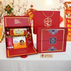 Hộp Quà Xuân Bách Lộc - Set 27 - Hộp quà tặng tết cao cấp Xuân 2026