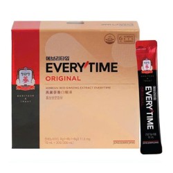 Nước hồng sâm Everytime Hậu Duệ Mặt Trời KGC hộp 30 gói x 10ml cao cấp