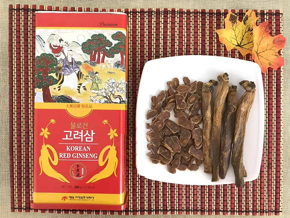 Hồng sâm củ khô chính hãng Hàn Quốc các loại