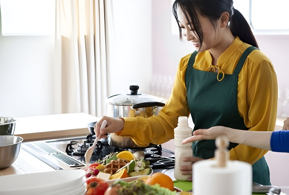 Nấu ăn tại nhà giúp bạn kiểm soát hiệu quả lượng calo nạp vào cơ thể