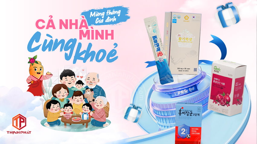 Mừng tháng gia đình - Cả nhà mình cùng khỏe