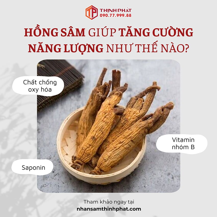 Hồng sâm hỗ trợ tăng sự tỉnh táo để bạn làm việc hiệu quả hơn