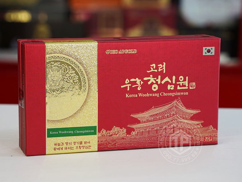 An cung ngưu hoàn Bio Apgold hộp 10 viên - Woohwang Cheongsimwon