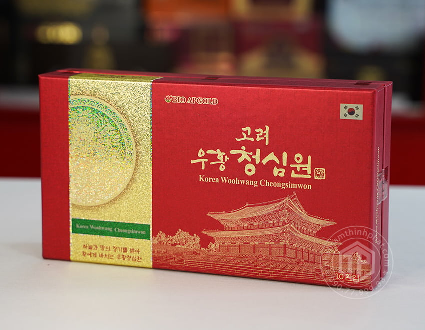 An cung ngưu hoàn Bio Apgold hộp 10 viên - Woohwang Cheongsimwon