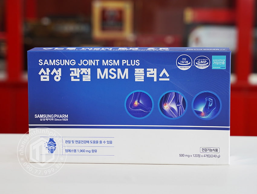 Viên Uống Bổ Khớp Samsung Joint MSM PLus Hộp 480 Viên