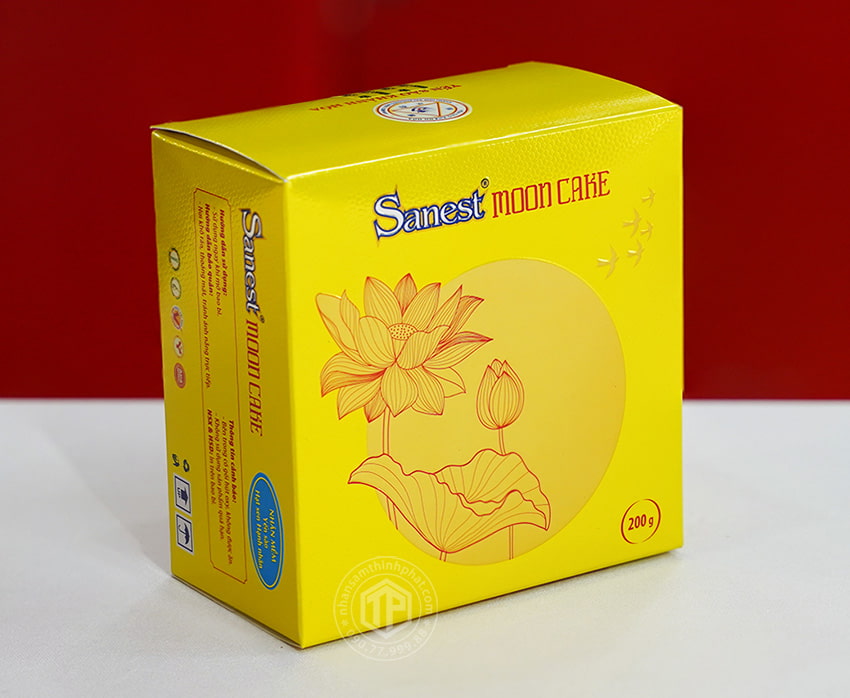 Bánh trung thu Yến Sào nhân mềm hộp 1 bánh x 200gr
