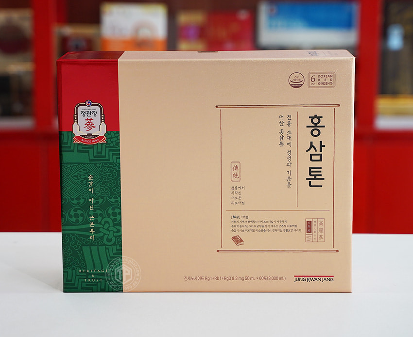 Nước hồng sâm Plus Mild 60 gói Sâm Chính phủ Hàn Quốc cao cấp