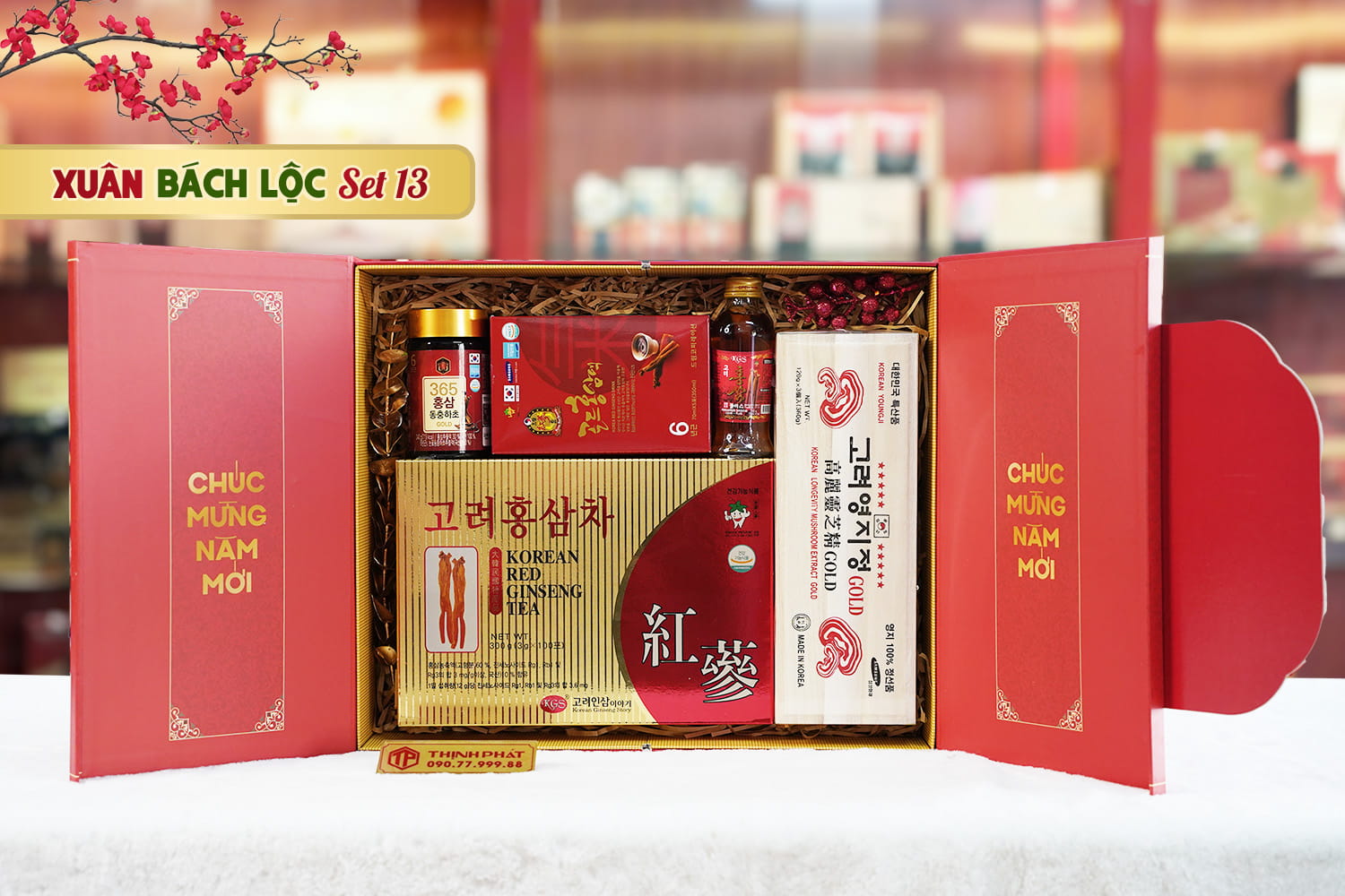 Hộp Quà Xuân Bách Lộc- Set 13