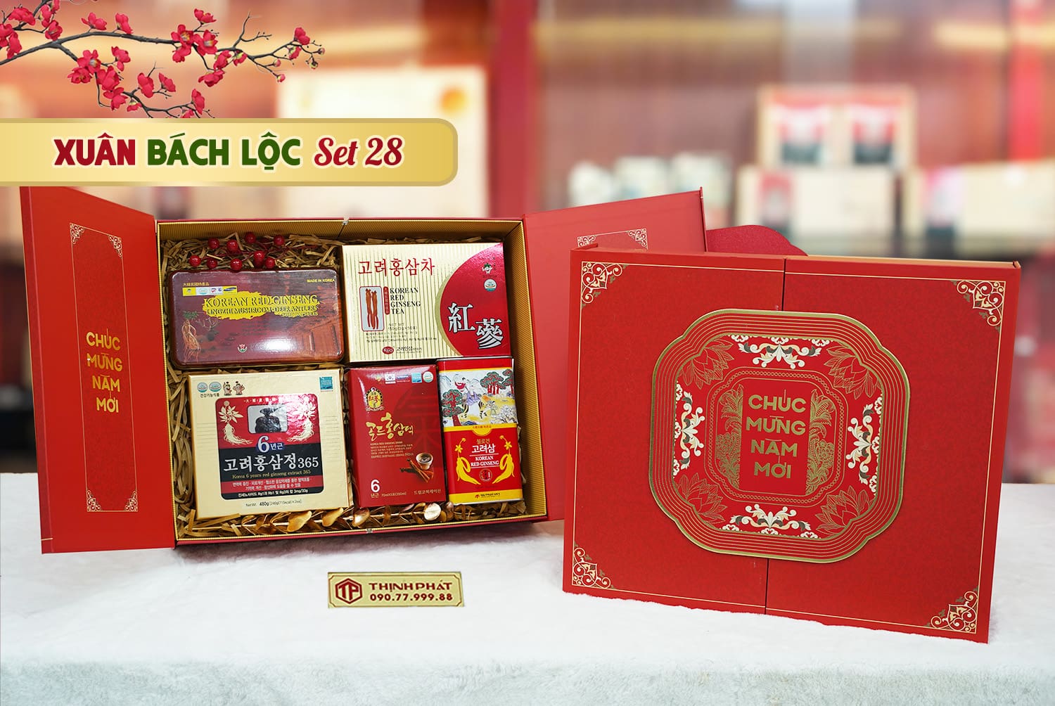 Hộp Quà Xuân Bách Lộc - Set 28