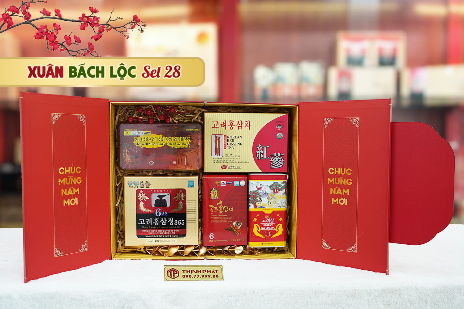 Hộp Quà Xuân Bách Lộc - Set 28