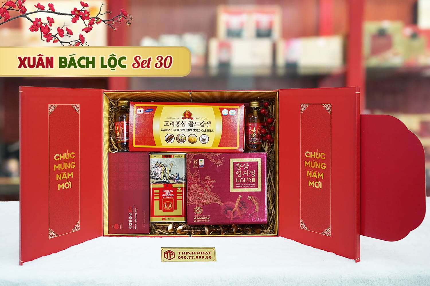 Hộp Quà Xuân Bách Lộc - Set 30