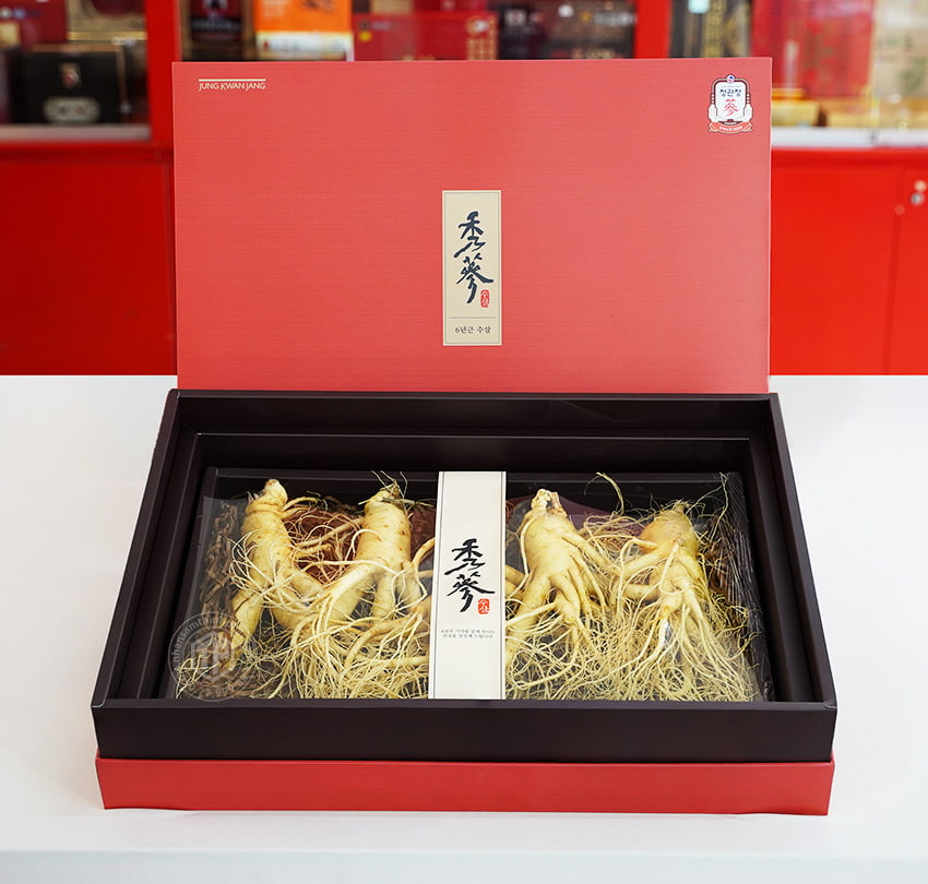 Nhân sâm tươi chính phủ Jung Kwan Jang 5 củ 1 kg