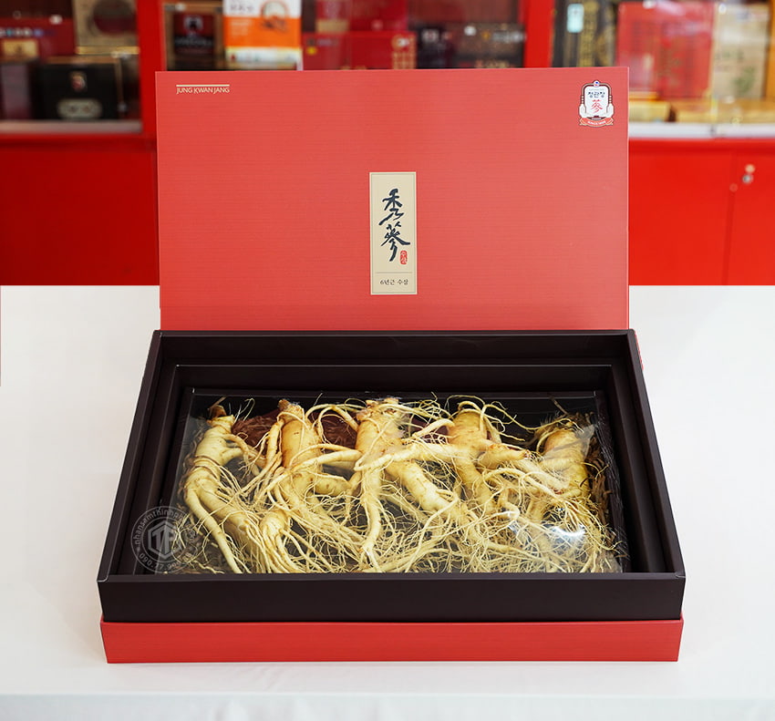 Nhân sâm tươi chính phủ Jung Kwan Jang 5 củ 1 kg