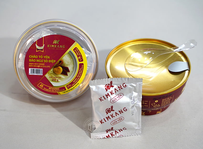 Cháo tổ yến bào ngư sò điệp 1 chén