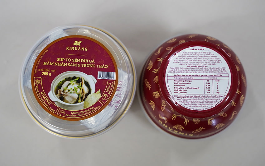 Cháo tổ yến bào ngư sò điệp