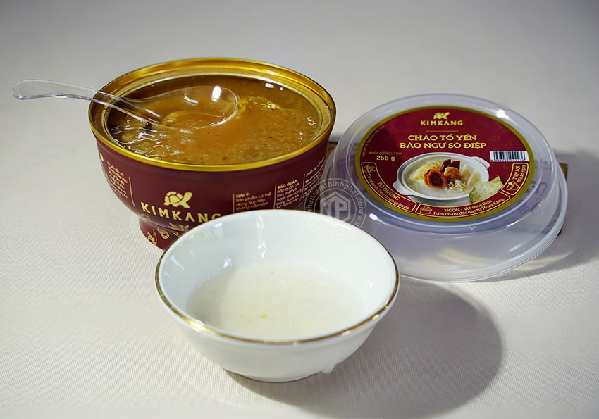 Cháo tổ yến bào ngư sò điệp