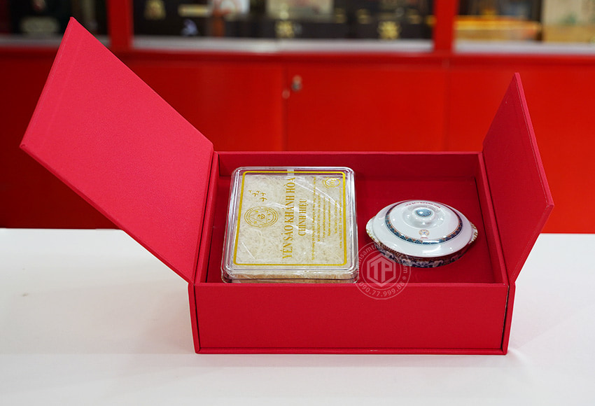 Tổ Yến Sào Khánh Hòa yến đảo thiên nhiên mẫu hộp quà tặng 100g - 014G