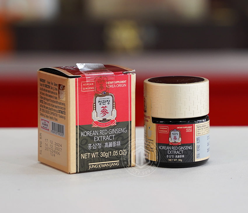 Cao hồng sâm KGC cao cấp lọ 30g chính hãng sâm Chính phủ Hàn Quốc Jung Kwan Jang Cao hồng sâm KGC cao cấp lọ 30g chính hãng sâm Chính phủ Hàn Quốc Jung Kwan Jang