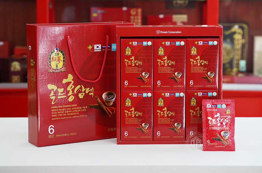 Nước hồng sâm 6 năm Korea Red Ginseng Drink Sobek chính hãng Hàn Quốc Nước hồng sâm 6 năm Korea Red Ginseng Drink Sobek chính hãng Hàn Quốc