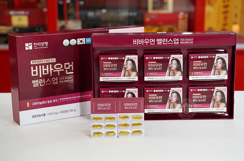 Viên uống cân bằng nội tiết tố nữ Hàn Quốc hộp 180 viên
