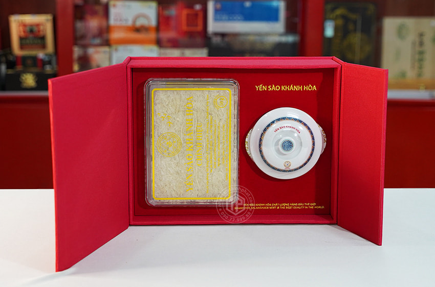 Tổ Yến Sào Khánh Hòa yến đảo hộp quà tặng 50g - 015G