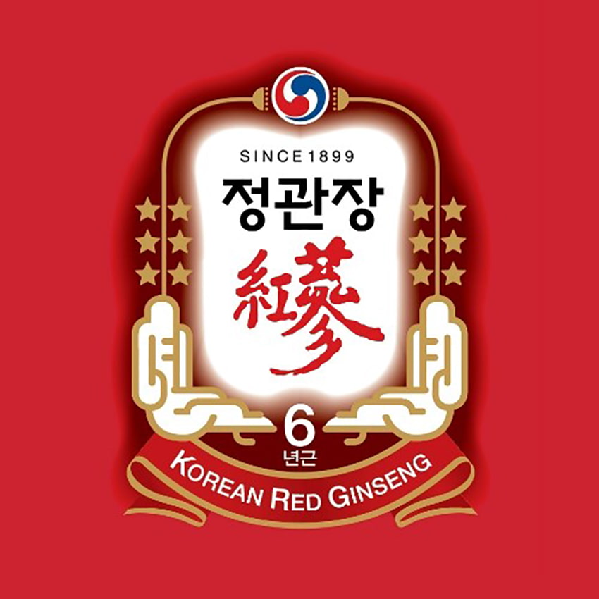 Logo thương hiệu nhận dạng hồng sâm chính phủ KGC Hàn Quố