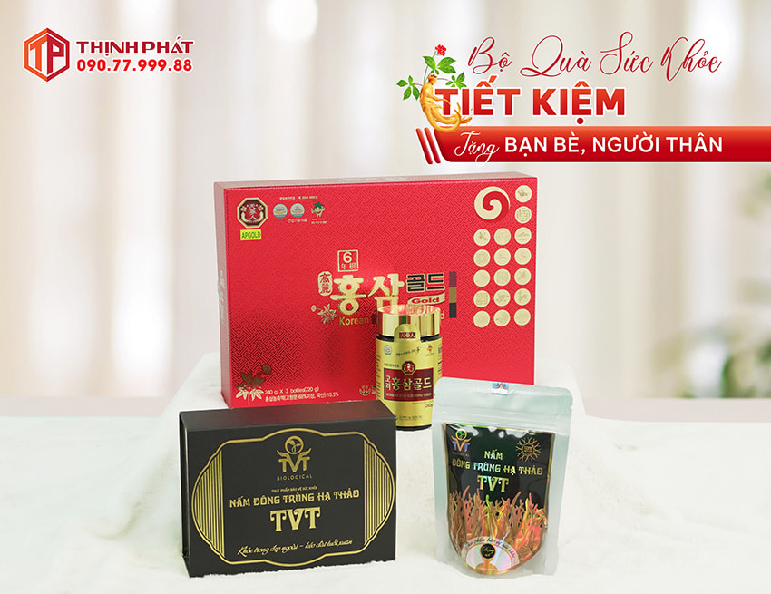 Bộ quà sức khỏe tiết kiệm tặng bạn bè, người thân