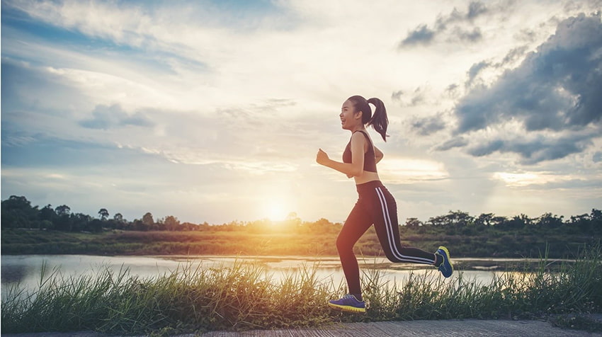 Chạy bộ buổi sáng giúp tăng cường trao đổi chất và giảm cân hiệu quả
