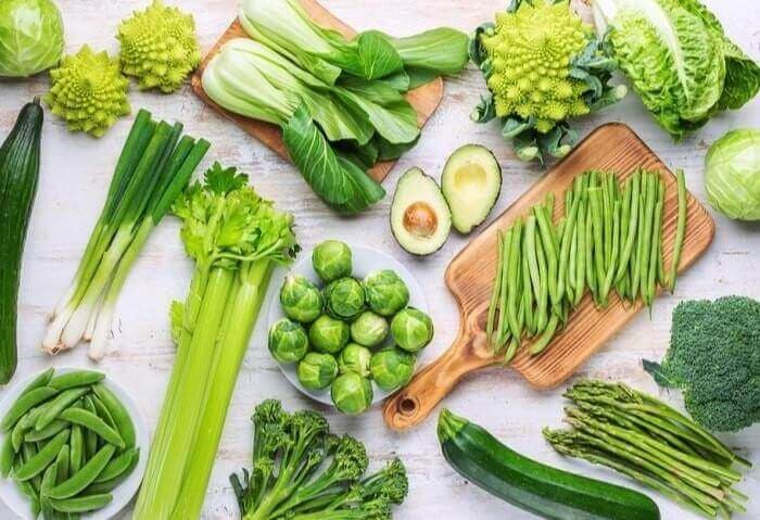 Ăn nhiều rau xanh giúp hạn chế tình trạng huyết áp tăng cao