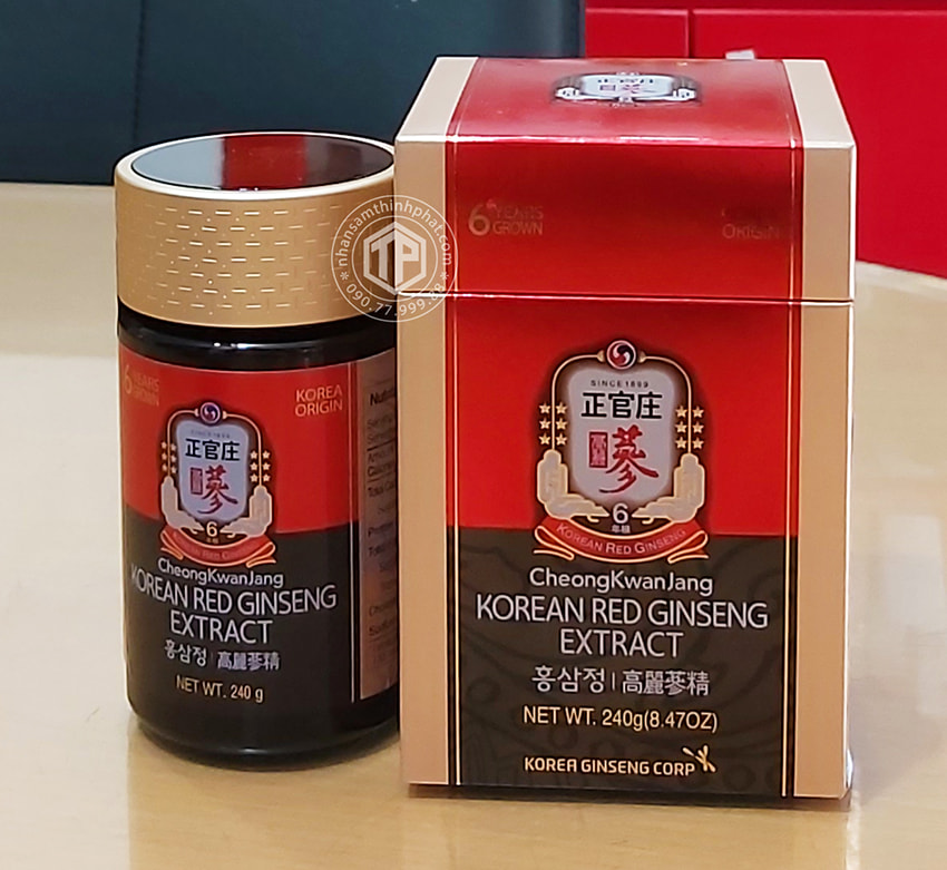 Cao hồng sâm Chính phủ Hàn Quốc cao cấp KGC Cheong Kwan Jang 240g