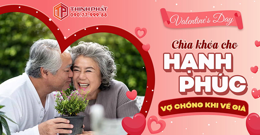 Valentine’s Day: Chìa khóa cho hạnh phúc vợ chồng khi về già